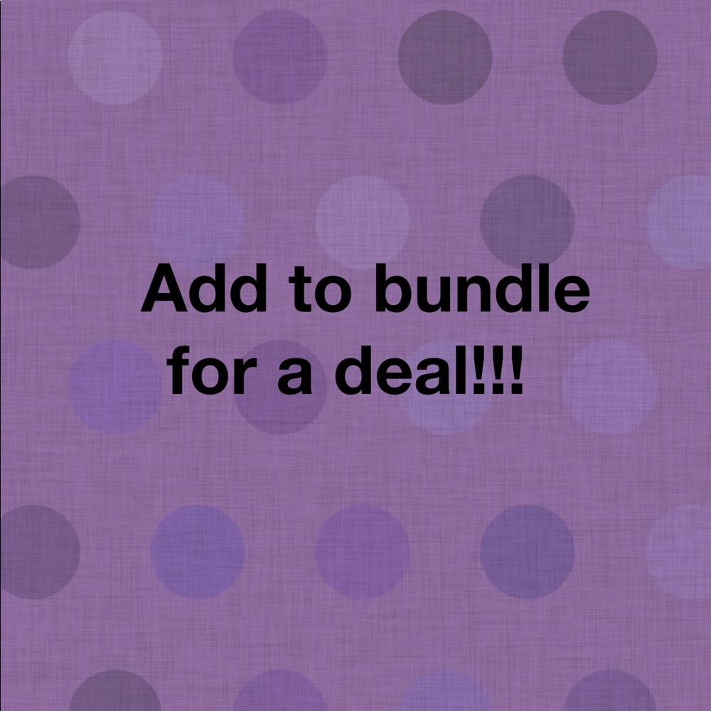 Add to bundle for a deal!